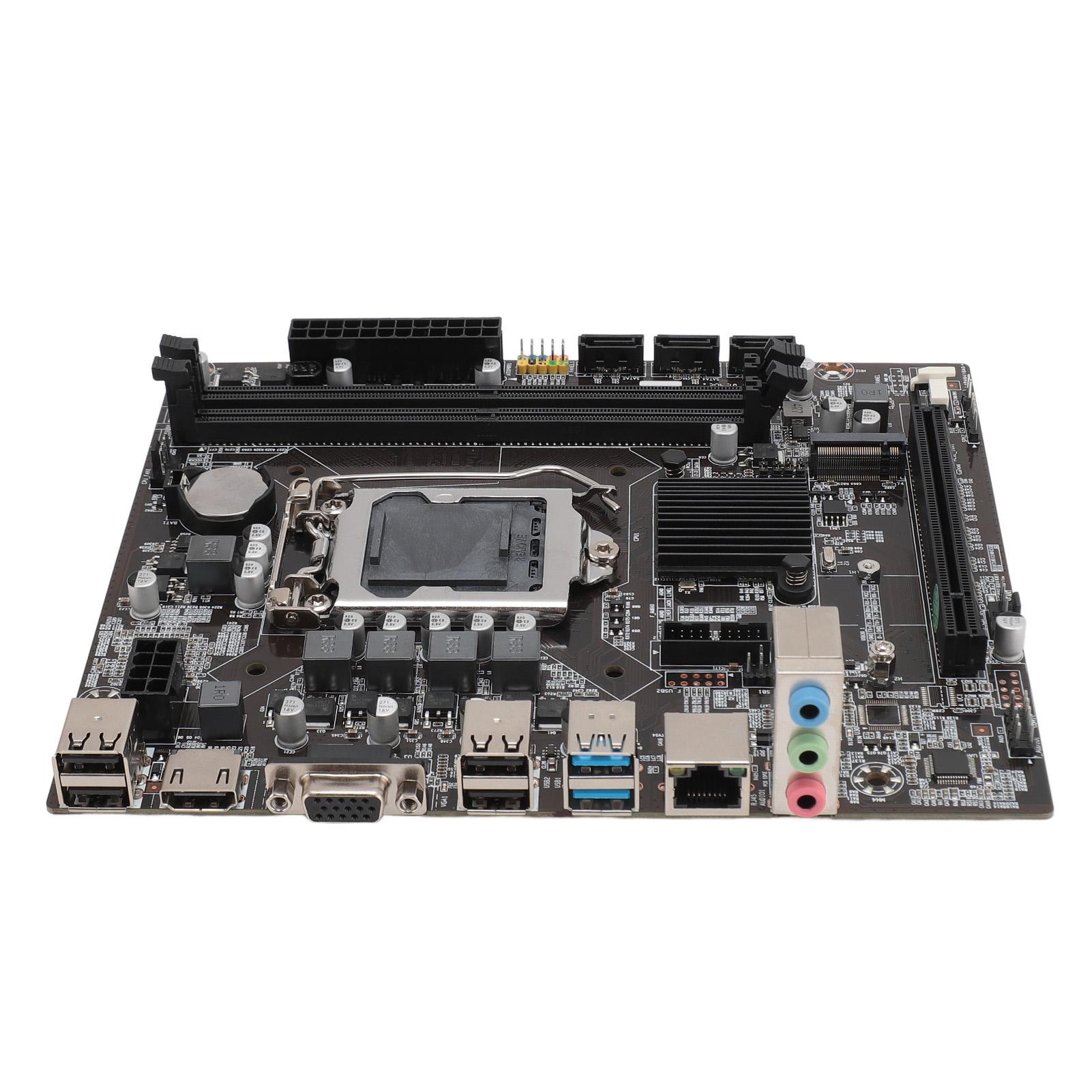 

Материнська плата H110 з двома слотами для пам яті LGA1151 DDR4 2133HMz Пам ять Порт M.2 USB3.0 SATA3.0 Настільна