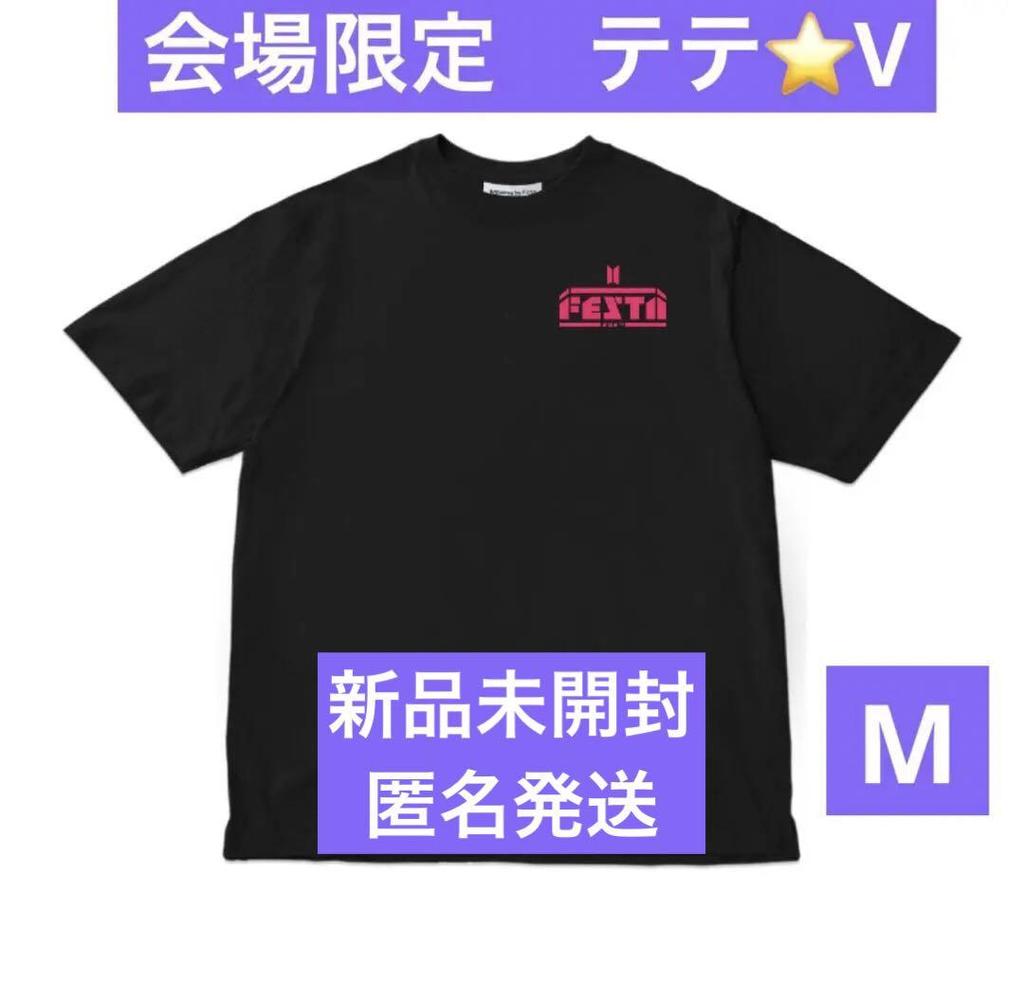 [USED] BTS FESTA 2024 Customized Logo T-Shirt, V, Medium