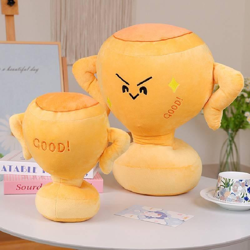 Adorable Plush Trophy Stuffed Doll Soft Pp Cotton Cute Animal Pillow Gift