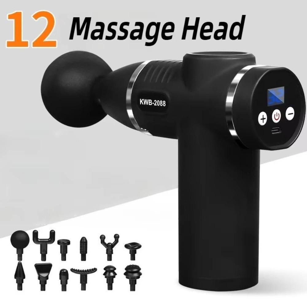 32 Speeds Fascia Massager LCD Display Body Massager Portable Muscle Relaxation Tool  Office