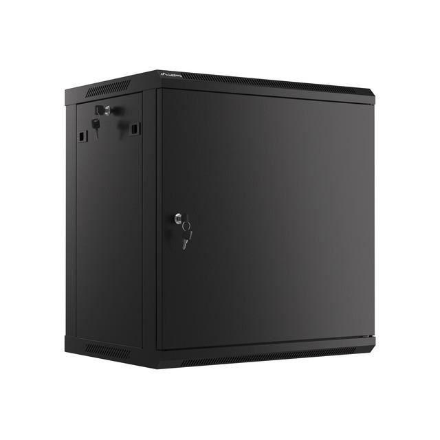 Étagère Murale - LANBERG - WF01-6412-00B - 12U - Métal - Noir