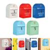Lockable Mail Box Newspapers Large Capacity Iron Art Durable Rain Proof Hanging Box Mailbox Creative Letter Box for Home Decors