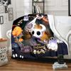 Cartoon Game Hollow Knight 3D Printed Blanket, Soft and Comfortable Warm Blanket, Bed Use, Sofa, Outdoor Travel Cover Blanket#(3)