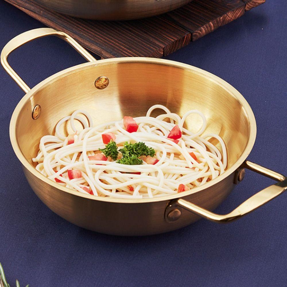 Multi-function Small Hot Pot Stainless Steel Noodle Pot Cookware Cooking Pot Camping