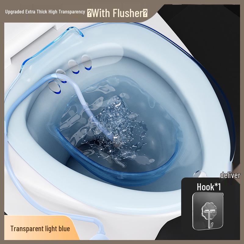 Bidet Sitz Bath for Hemorrhoids, Pregnant Women, and Postpartum Care - Squat-Free, Fumigation Wash for Personal Hygiene.