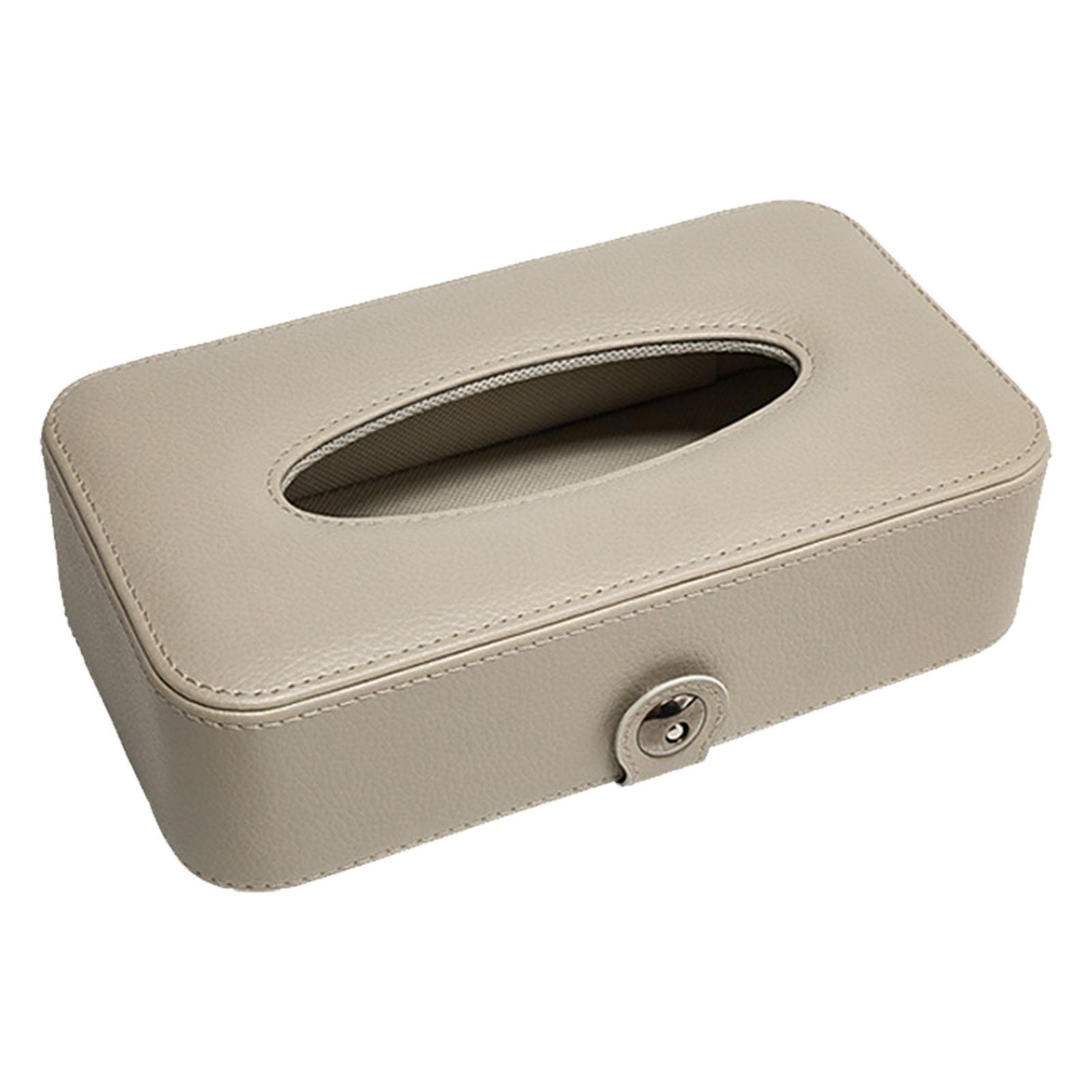 

Car Tissue Holder Multifunctional Large Capacity Auto Nakpin Holder Box for Vehicle Strap Style
