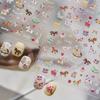 Pegatinas de Uñas de Pony Coloridas de Dibujos Animados Pegatinas de Uñas Diy Accesorios de Decoración de Uñas Calcomanías de Uñas Año del Caballo Pegatina Artística