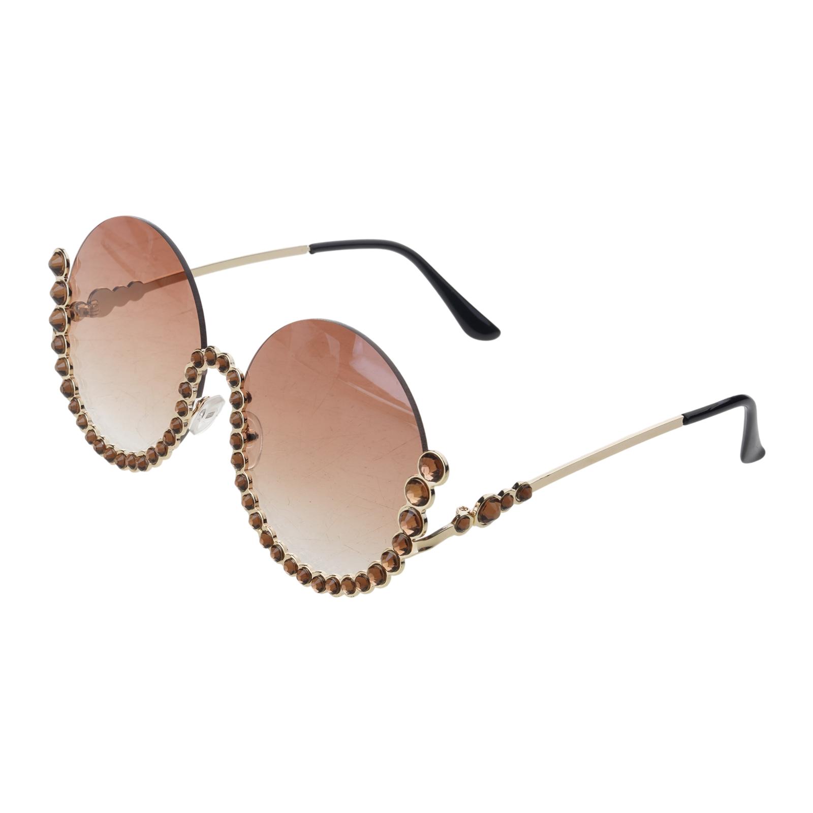 

Round Sunglasses Anti-glare Sunglasses Driving Sunglasses Y2k Sunglasses Rhinestones Frame Sunglasses Beach Sunglasses