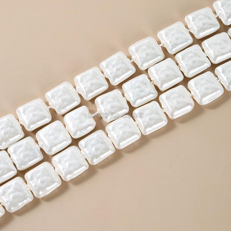 Jingde Jewelry 12mm Baroque Shell Pearl Beads for DIY Accessories
