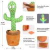 Plush Toy - Dancing Cactus - 120 Songs - 15s Recording - Unisex