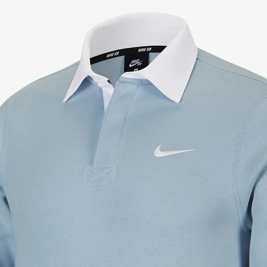 Nike Sb Skateboard Casual Sport Fleece Sweatshirt Men Tops Light-Armory-Blue CN5675-440