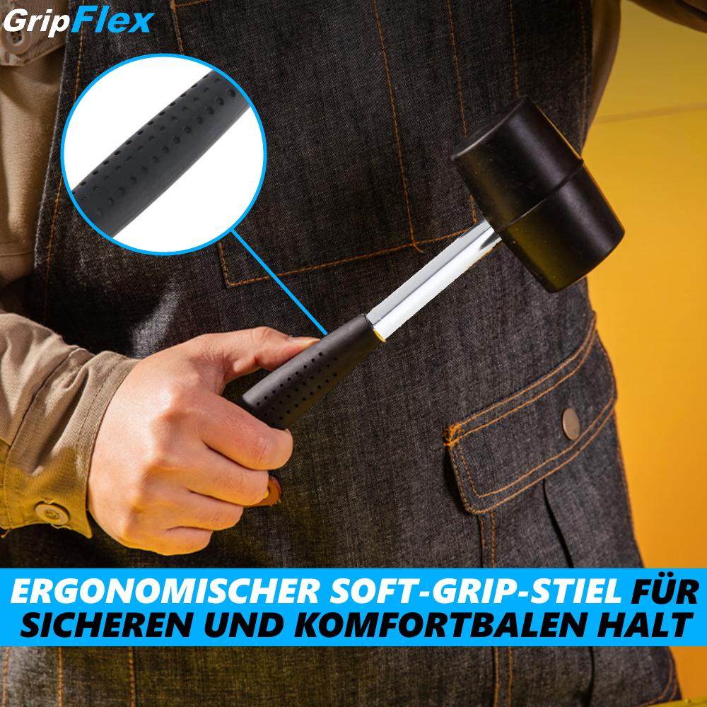 GripFlex Rubber Hammer, Sledgehammer, Soft-face Hammer, Dent Hammer, Paving Hammer