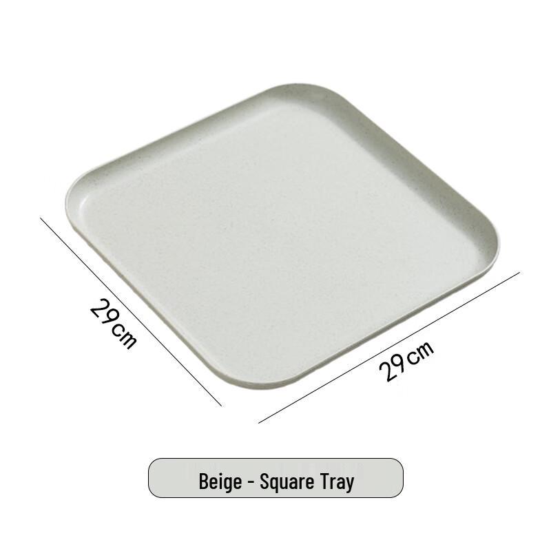 

Molorna Square Plastic Serving Tray