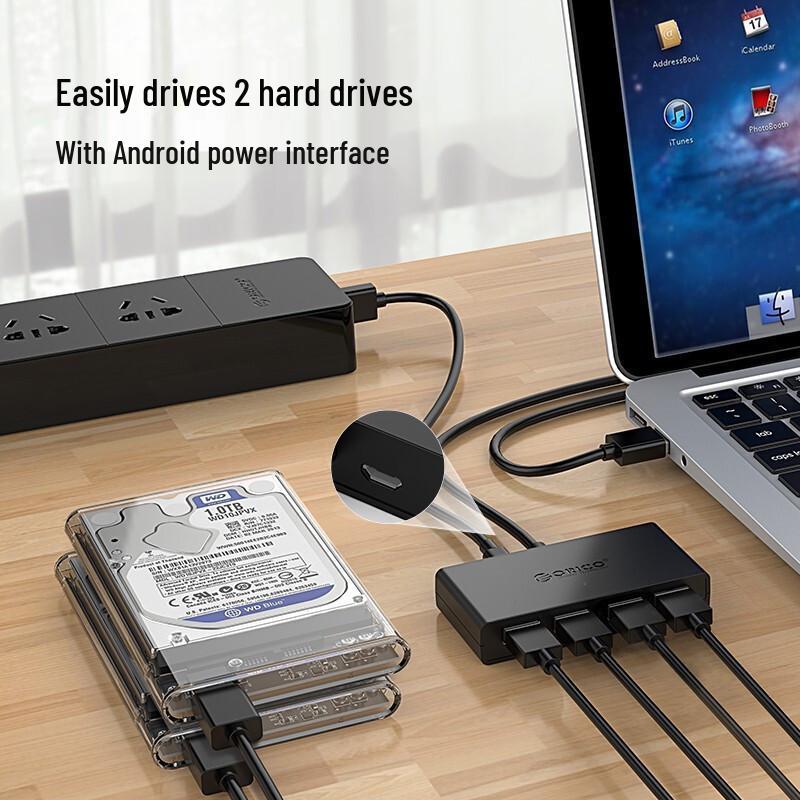 ORICO USB 3.0 Hub with Auxiliary Power Port