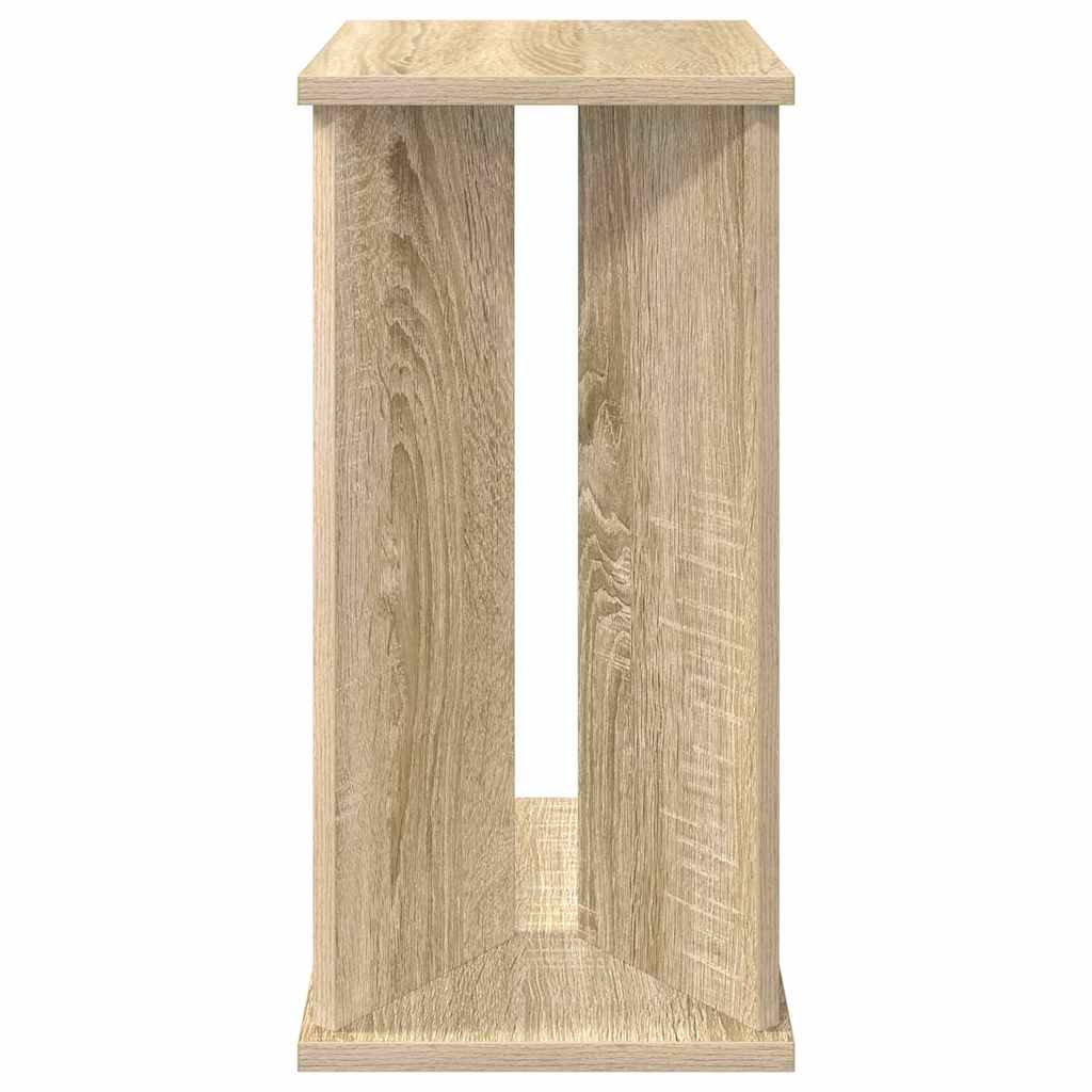 Side Table Sonoma Oak 35 X 25 X 50 Cm Particleboard