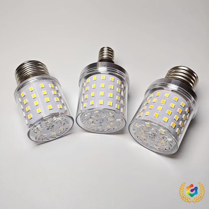 Superhelle LED Energiespar-Schraubglühbirne - E27/E14 Dreifarbige Maiskolbenlampe