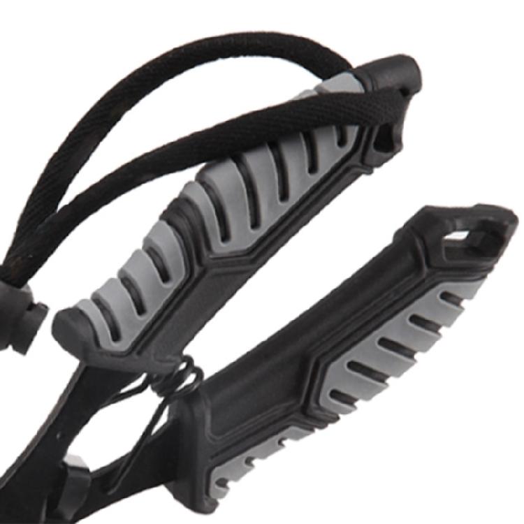 Fischgreifer Anglerzange Sprengringe Zange Edelstahl Fischlippen-Greifer Multifunktions Schnurschneider Hakenentferner