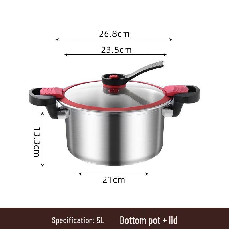 

Wutuo 304 Stainless Steel Multi-function Micro Pressure Cooker