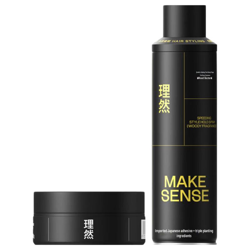 Li Ran Men s Hair Styling Spray & Mud Set