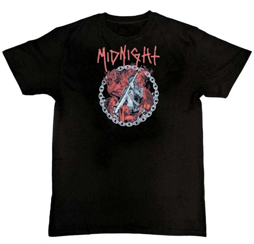 Men s and Women s T-shirts Vtg Midnight Band Tour Concert Graphic Print Unisex T-Shirt S M L XL 2 3 4 XL XXL