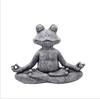 Zenový pes Buddha Meditační socha - Jógový pes v modlitební pozici pro dekoraci zenové zahrady