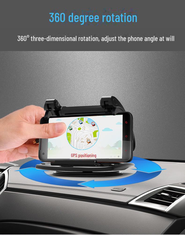 Suporte Antiderrapante para Celular de Painel de Carro Transfronteiriço com Design Criativo de Navegação