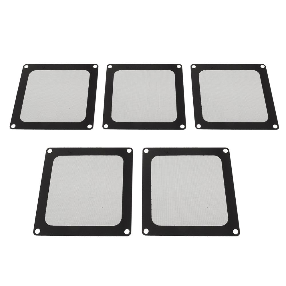 5PCS Reusable PC Chassis Dust Filter Nylon Mesh Chassis Dust Cover PC Chassis Cooling