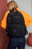 Spacious women's nylon backpack - Peterson