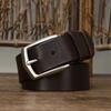 Belt Men's Korean-Style Simple Fashion First Layer Cowhide Oil Wax Leather Pin Buckle All-Match Light Luxury Casual Jeans Belt