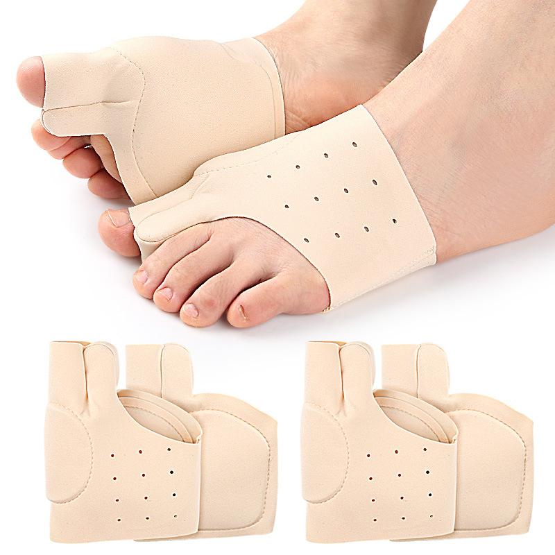 1Pair Toe Separator Corrector Hallux Valgus Bunion Toe Straightener Foot Pain Relief Bone Thumb Adjuster Pedicure Tools