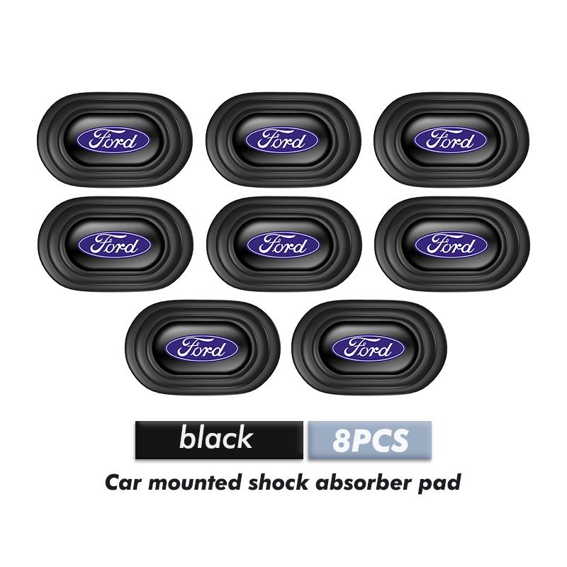 AAAMM1 4/8/12PCS Car Door Shock Absorber Pads Universal Anti Collision Gasket Buffer For Ford Focus mk2 mk3 mk4 Fiesta Ranger Mondeo