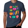 Veggies Tshirt Utility Work Short Sleeve Top