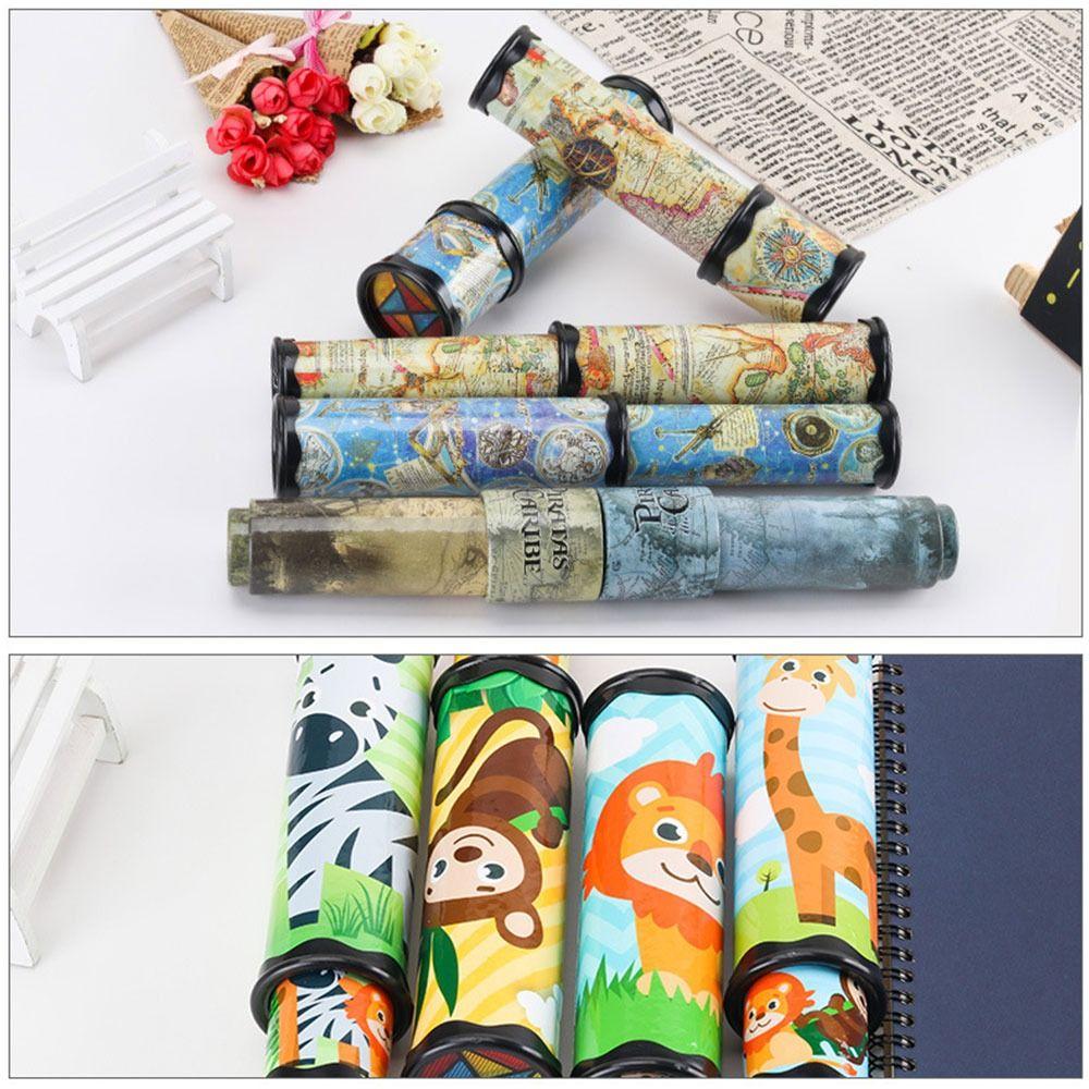 21/30/27cm Magic Changeful Kaleidoscope Paper Fancy Colored World Toys  Puzzle Toy