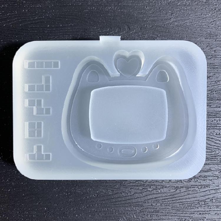 Resin Casting Shaker Mold Epoxy Quicksand Silicone Molds Resin Shaker Mold for Pendant Jewelry Keychain Decoration Craft