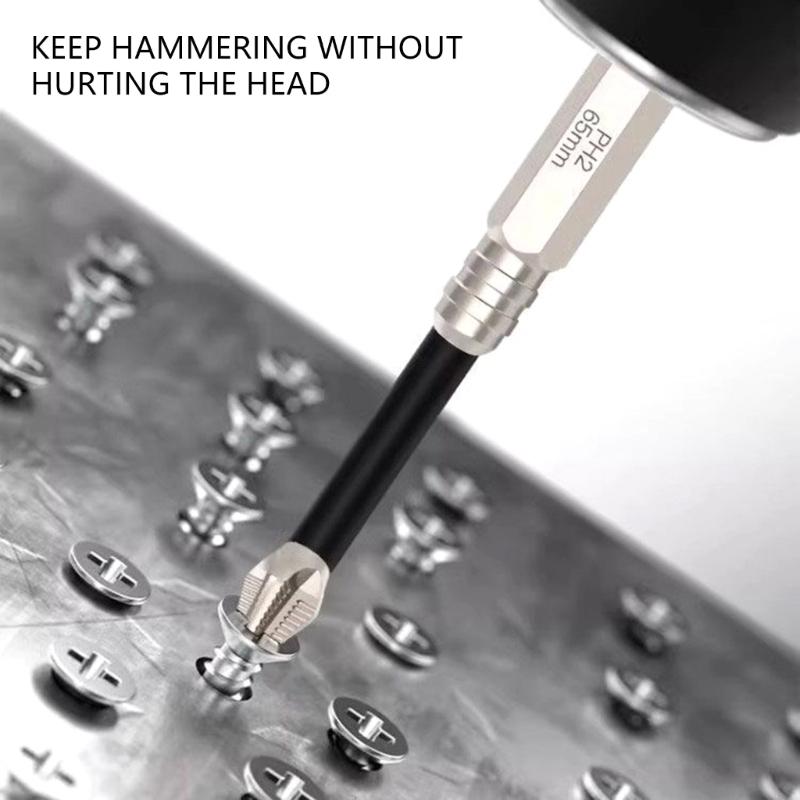 Reliable 9Piece High Magnetic Screwdriver Drill Bit for Efficient and Stable Operations, Ranging from 25-150mm Drill