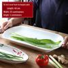 Rectangular Ceramic Fish Platter