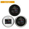 Waterproof 85mm 0-999 km/h MPH Knots GPS Speedometer Odometer Trip Tachometer Hours with Fuel Voltmeter Water Temp for Boat Car