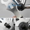 Bicycles Maintenance 44-48mm Lock Rings Tool Square Hole Axles Removal And Installation Wrench Tool Middle Axles Wrench
