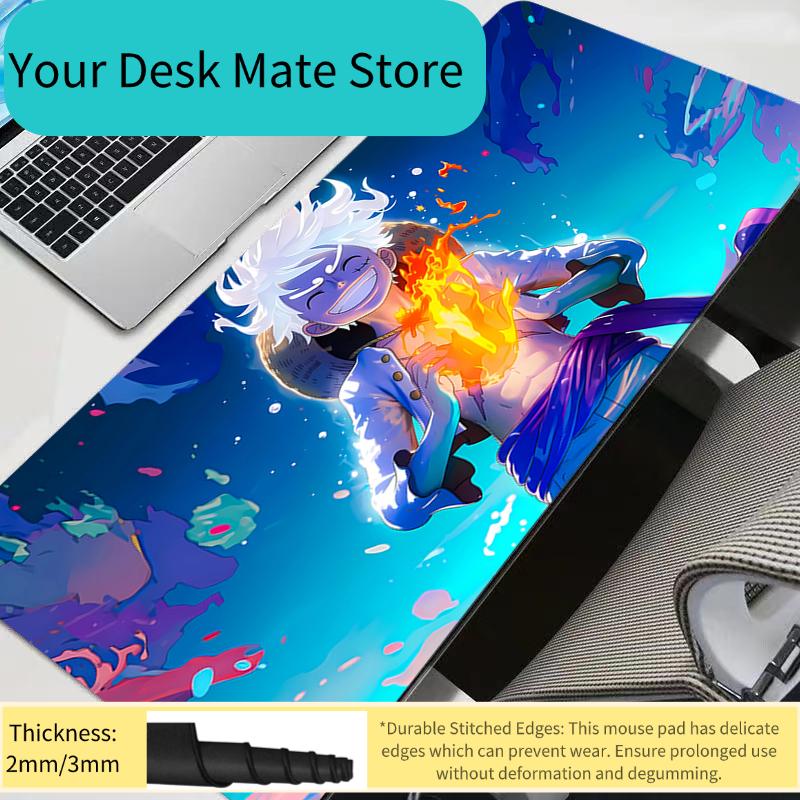Anime Gaming Speed One Piece Mouse Pad Gamer Large Mouse Mat Keyboard Mousepad Computer durable anime xxl max Desk Mat