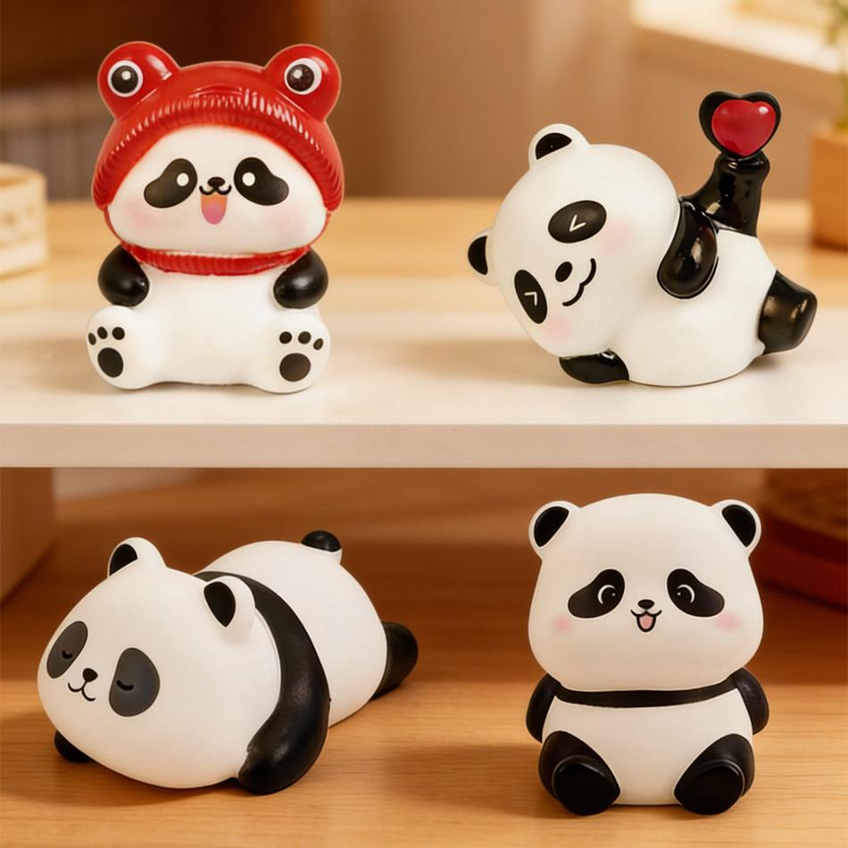New Panda LED Night Light: Sweet Animal Design, Warm Light for Kids Sleep, Perfect Desk/Table Decor & Idea Birthday Gift