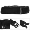 Sports Waist Bag Multifunction Outdoor Waterproof Largecapacity Belt Bag Running(Black Size)