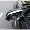 Fit For - Mitsubishi Outlander Chrome Side Mirror Rain Eyebrow Trim