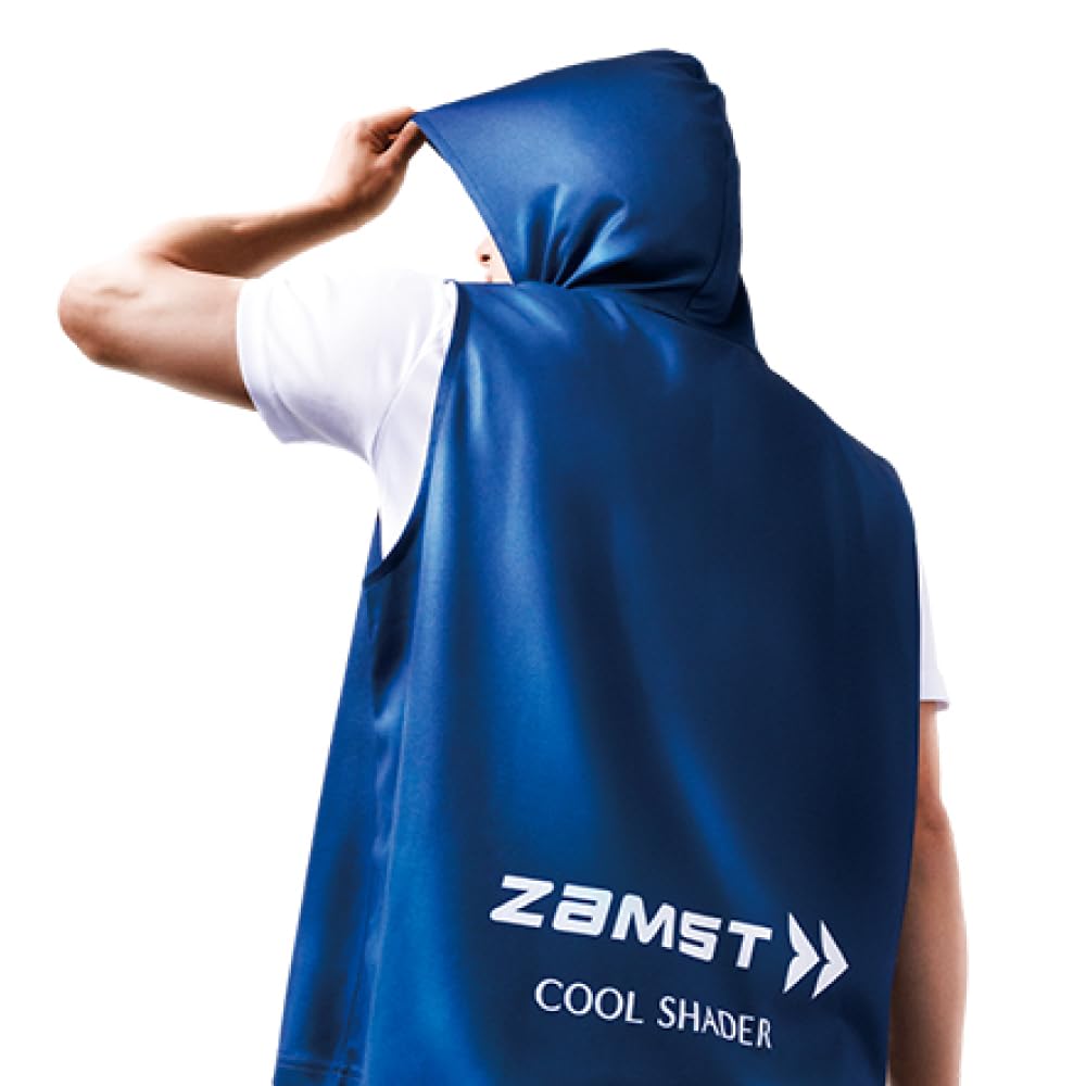 ZAMST COOL SHADER Active Vest Cooling Poncho Heatstroke Prevention Vest One Size Fits All - - Cooling, (389531) -