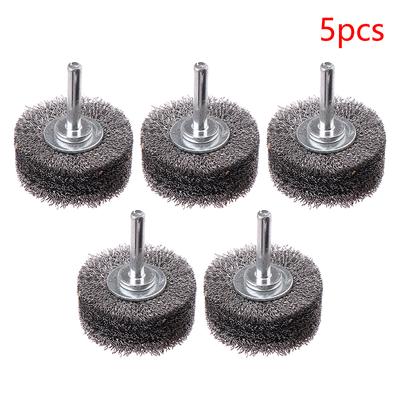 For Metal Rust Removal, Edge Grinding, Deburring Professional Stainless Steel Wire Brush Wheel 2" 50mm - Rotary Polishing Tool