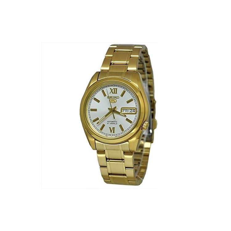 

Seiko 30 Meters Waterproof Automatic Mechanical Movement Stainless Steel Watch Men watches White SNKL58K1 White Dial