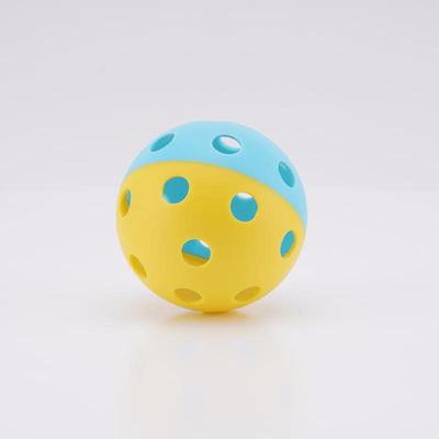 Indoor Pickleball Balls Paddle Ball 72Mm Pickleball Sport Training Practice Plastic Pickleball Hollow Balls