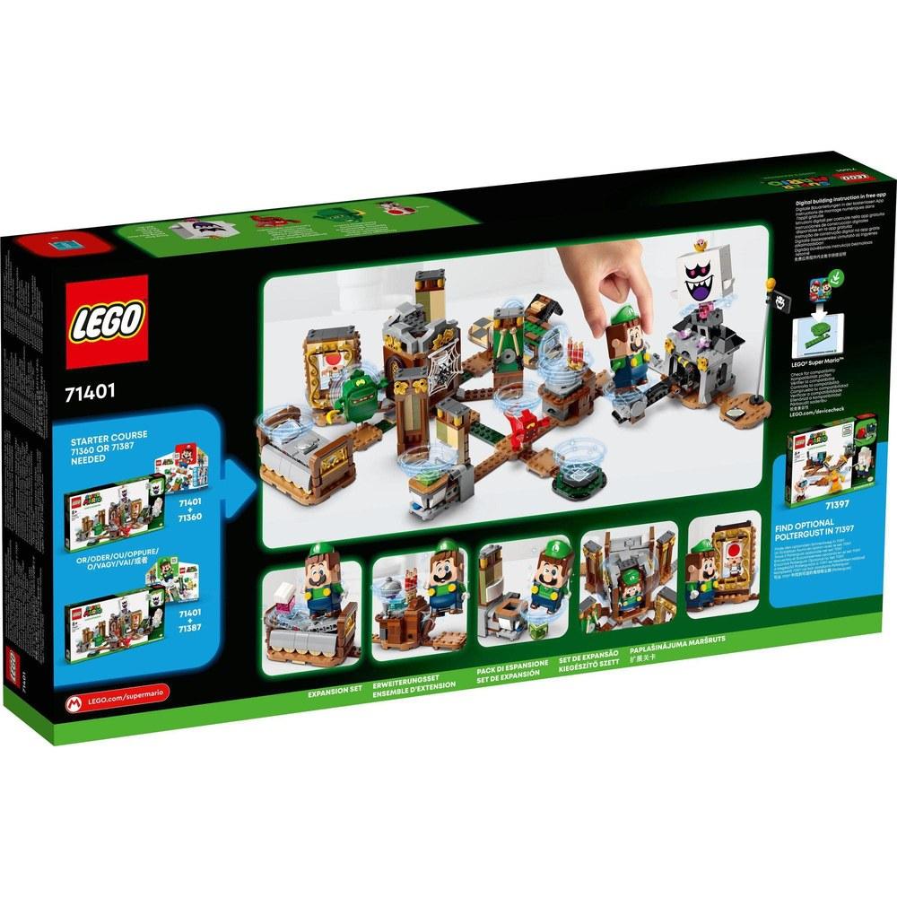 LEGO Super Mario King Boo's Haunted House Challenge 71401 Toy Block Gift for TV Game House for Boys and Girls Aged 8 and Up