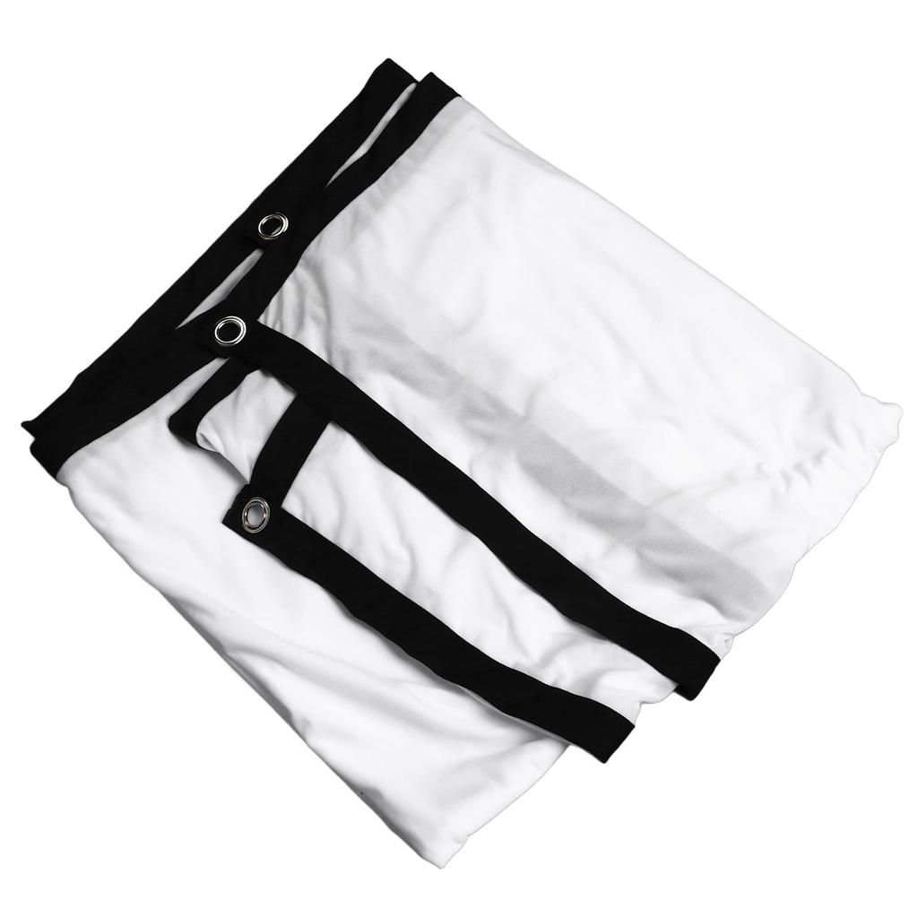 120 Zoll Projektorleinwand Faltbar Weiches Polyester Außenprojektion Filmleinwände für Zuhause Camping