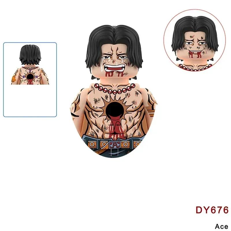 The Latest Building Blocks Japan Anime Bricks Dolls Mini Action Toy Figures Assemble Blocks Children Gifts Anime Figure