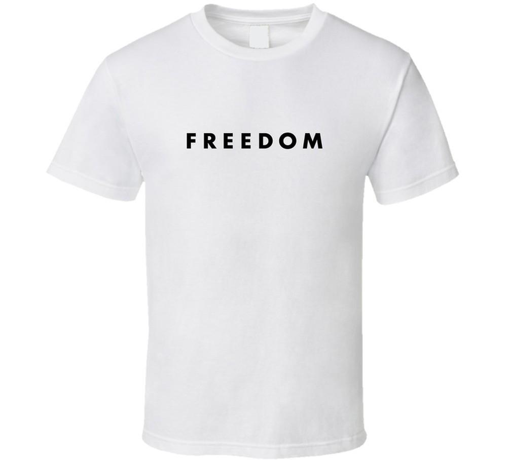 Freedom Charlie Kirk White T Shirt